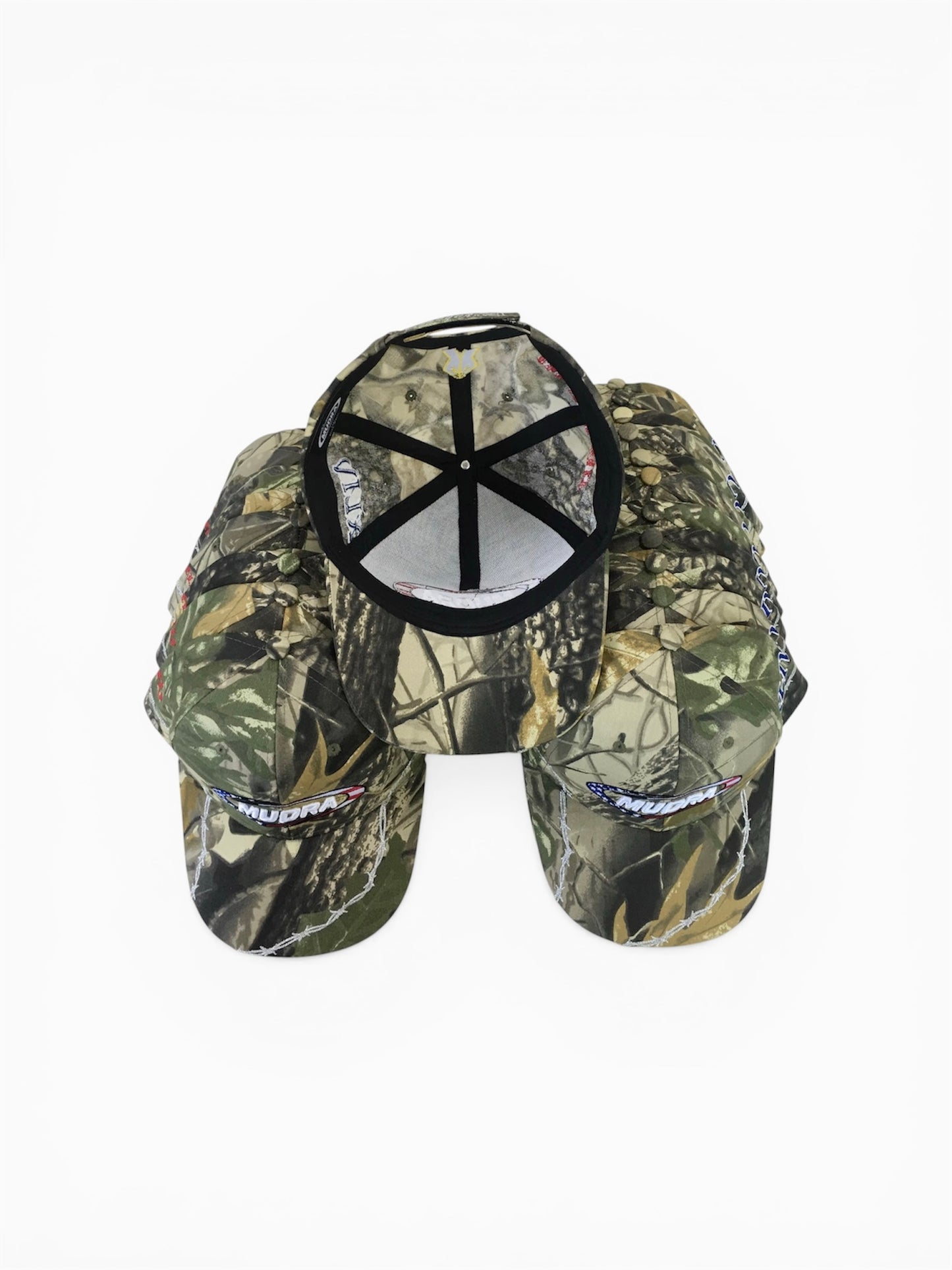FULL TREE CAMO USA OVAL CAP