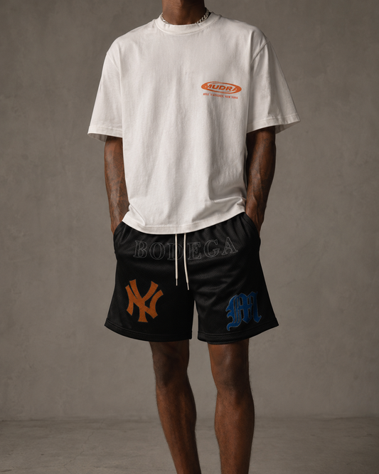 BODEGA Finals Run Mesh Short