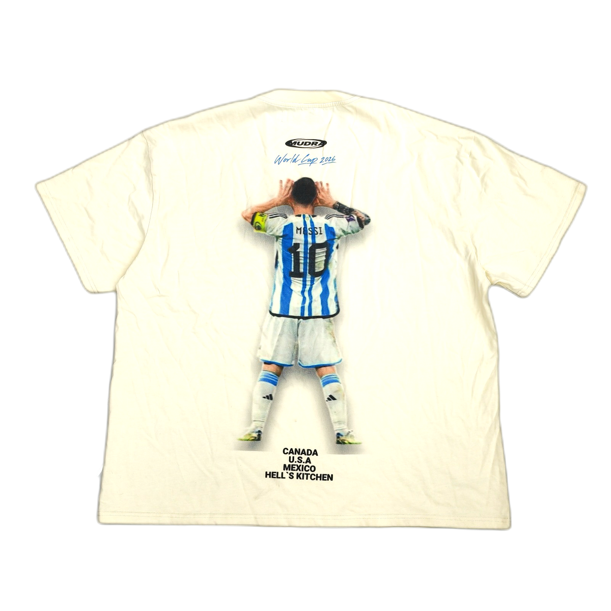 The Messi Celebration Tee — Mudra Worldwide