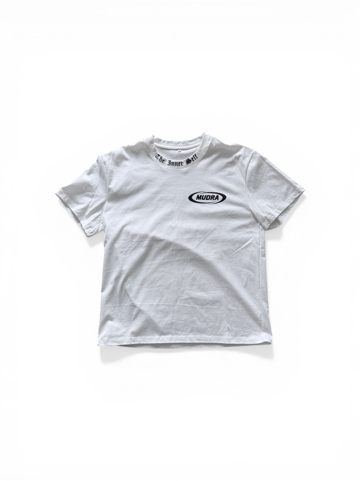 MUDRA WORLDWIDE OVAL LOGO T SHIRT OPTIC WHITE